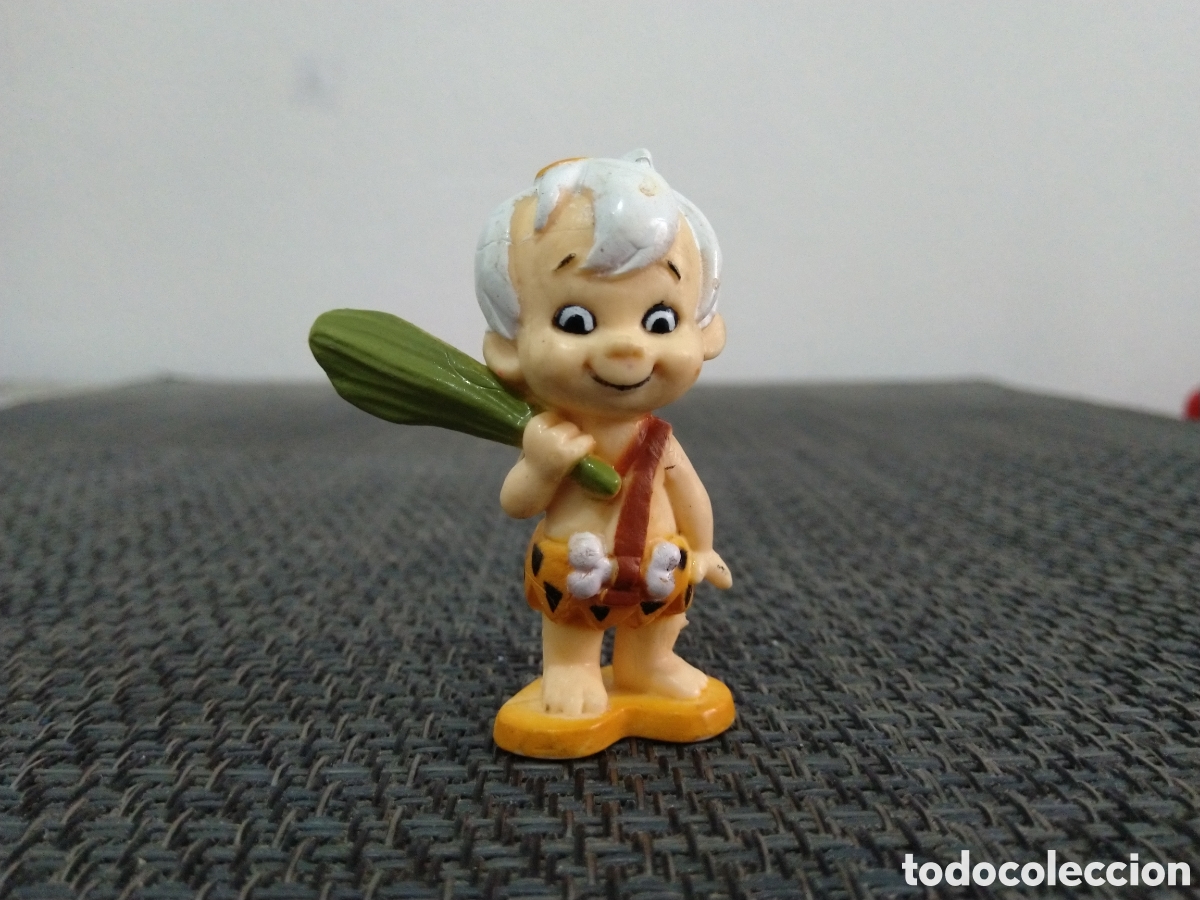 Figuras de Goma y PVC: FIGURA PVC BAM BAM BEBE NI&Ntilde;O HANNA BARBERA LOS PICAPIEDRA THE FLINTSTONES DIBUJOS ANIMADOS