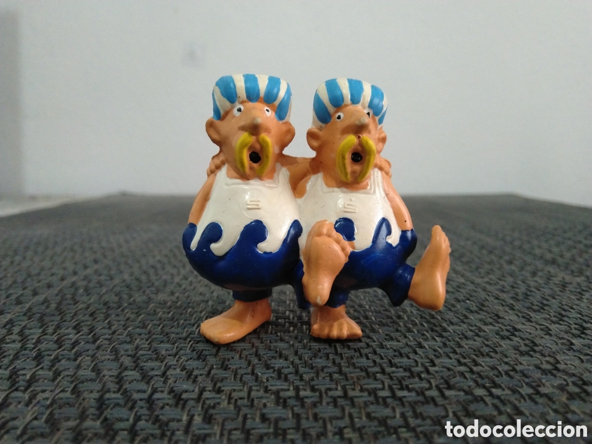 Figuras de Goma y PVC: FIGURA PVC KNAX BACKBERT STEUERBERT GEMELOS TWINS SPARKASSE