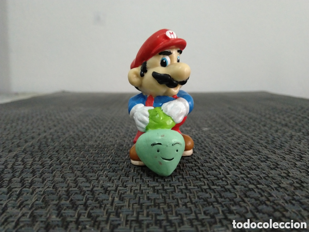 Figuras de Goma y PVC: FIGURA PVC SUPER MARIO BROSS APPLAUSE CON RABANO NINTENDO OF AMERICA CONSOLA