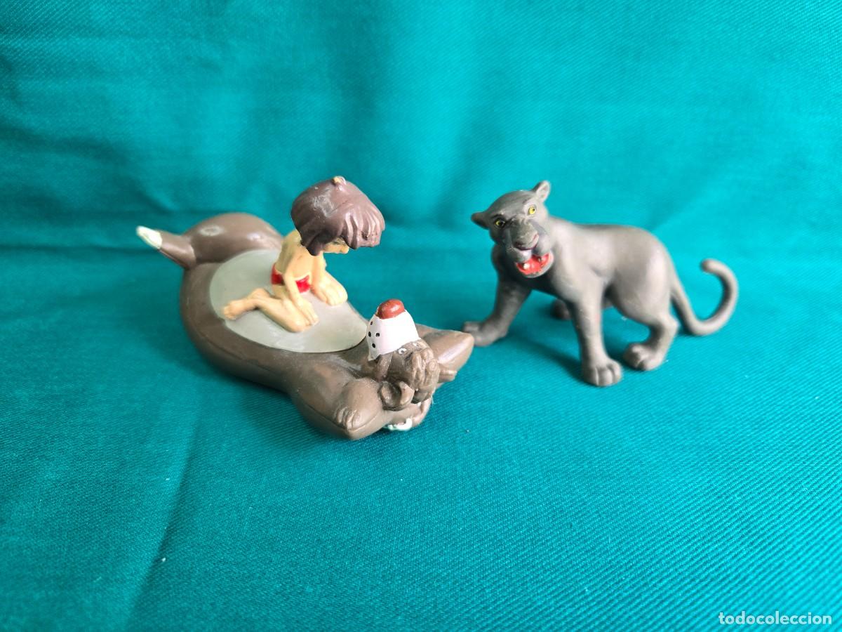 Figuras de Goma y PVC: PVC, EL LIBRO DE LA SELVA, MOWGLI, BALOO, BAGHEERA