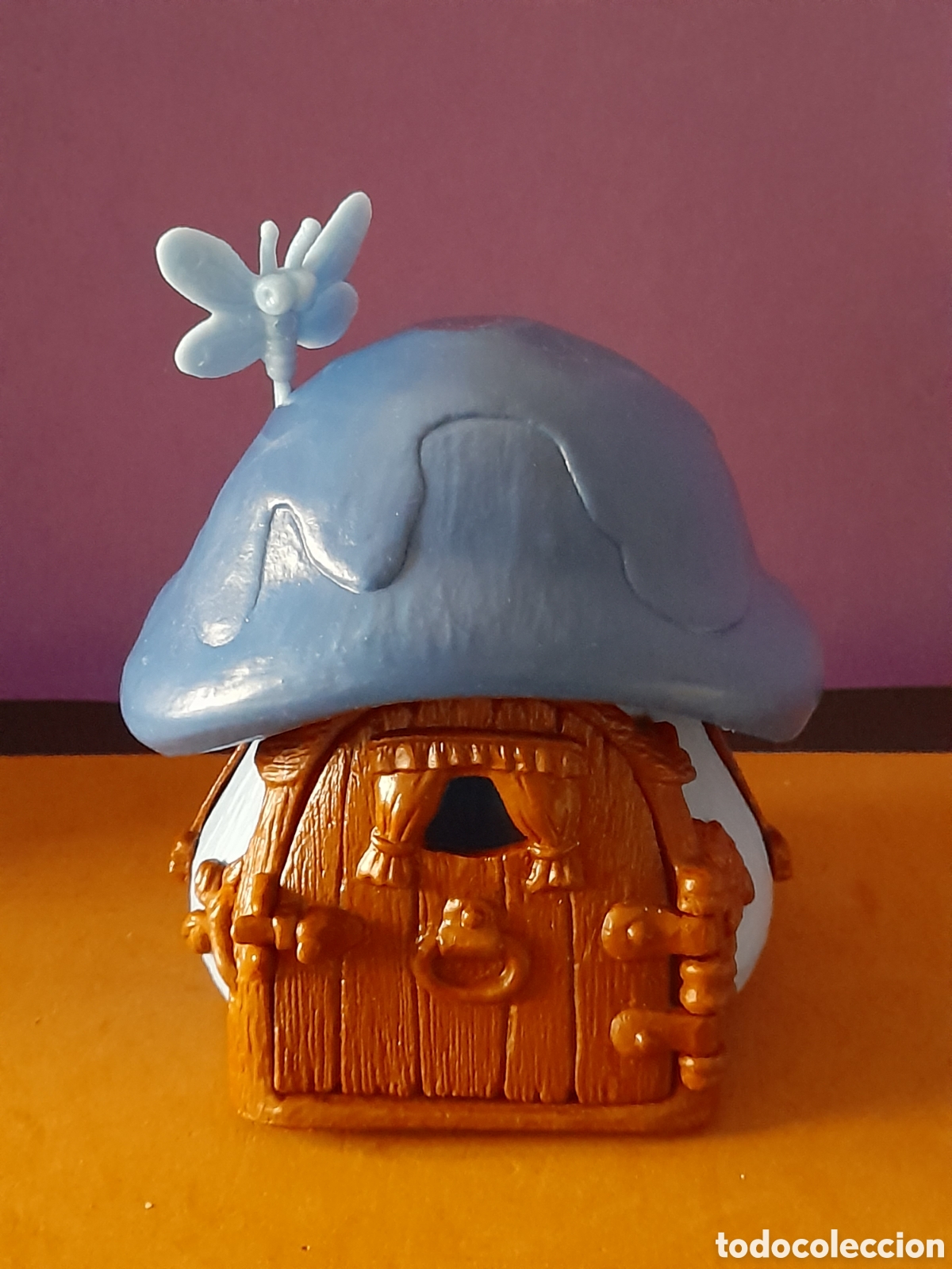Figure di Gomma e PVC: Los pitufos, casa azul completa