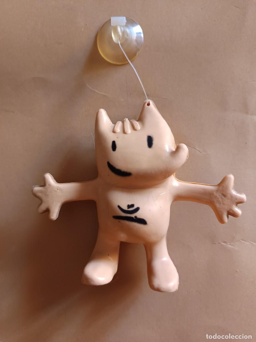 Figuras de Goma y PVC: Figura/mu&ntilde;eco antiguo Cobi olimpiadas Barcelona