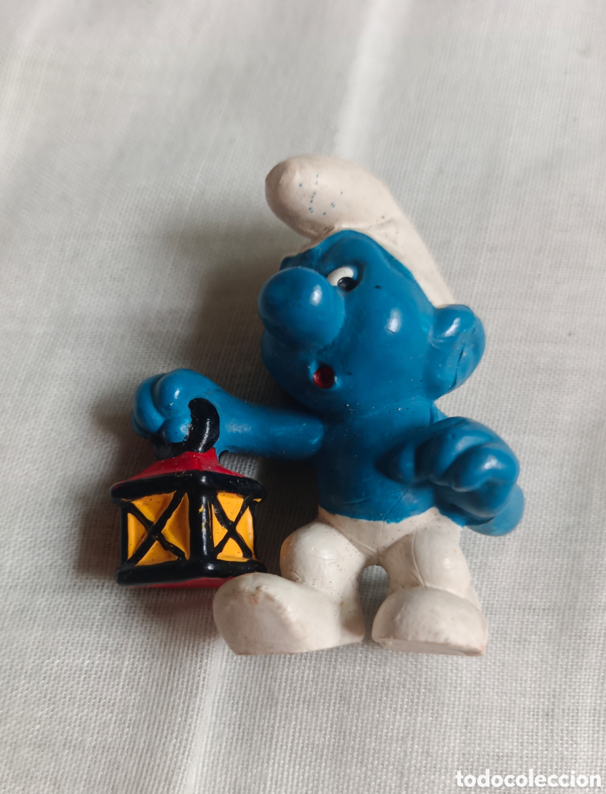 Figuras de Goma y PVC: FIGURA PVC PITUFO PITUFINA SMURFS PITUFOS SMURF SCHLUMPF Germany schleich , peyo FAROL FAROLILLO