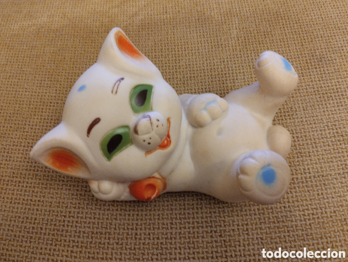 Figuras de Goma y PVC: Gato antiguo JUGASA Espa&ntilde;a