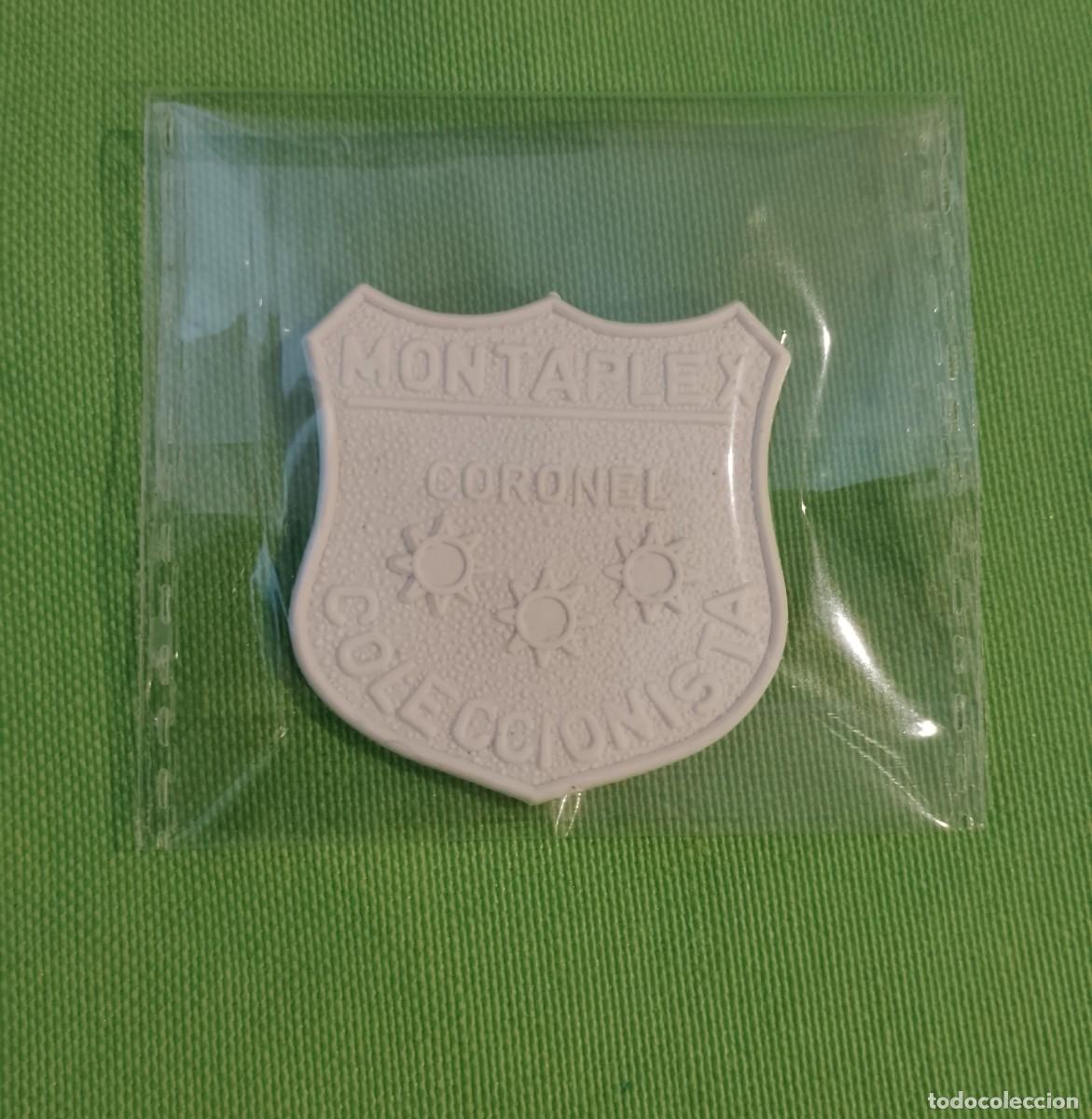 Figuras de Goma y PVC: Montaplex chapa coronel