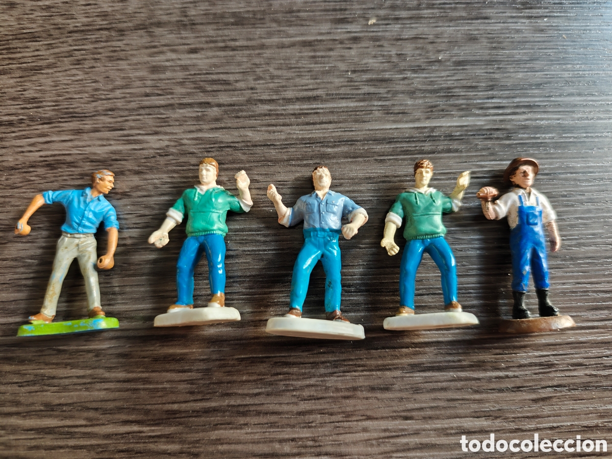 Figuras de Goma y PVC: Lote figuras granja granjeros Britain y otros