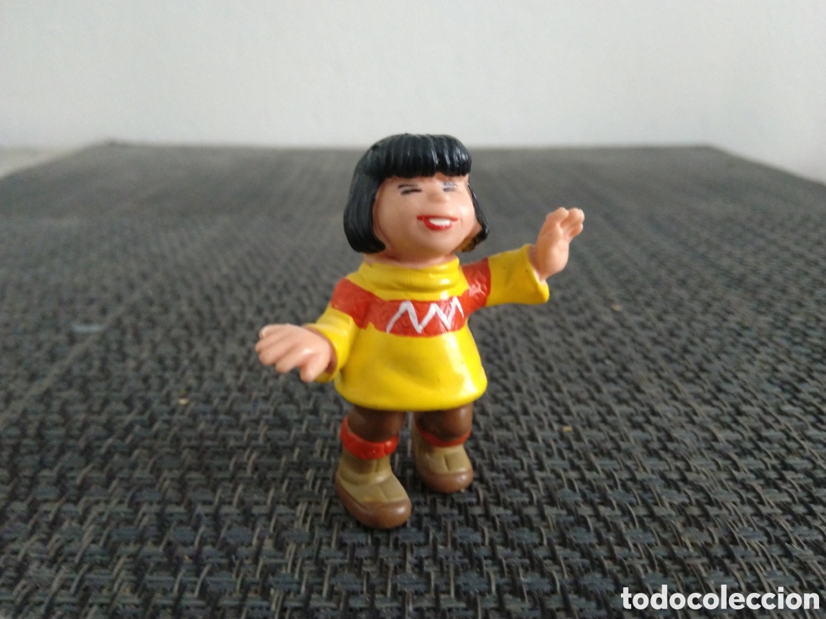 Figuras de Goma y PVC: FIGURA PVC SEABERT SCHLEICH BIBIFOC NI&Ntilde;A SERIE TV TELEVISION DIBUJOS ANIMADOS A&Ntilde;OS 80 90