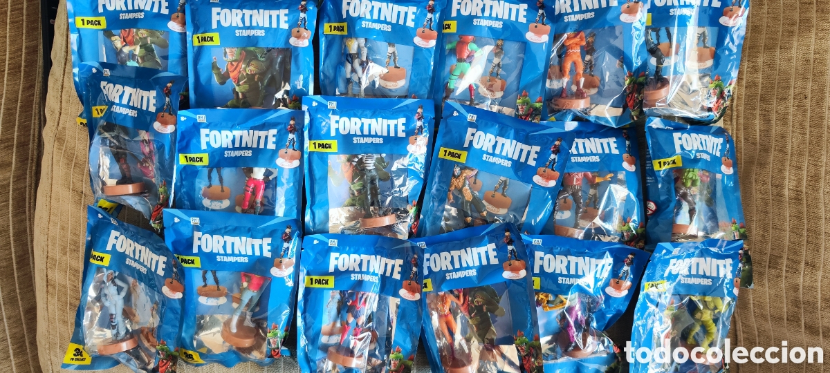 Figuras de Goma y PVC: 35 bolsas fortnite juego