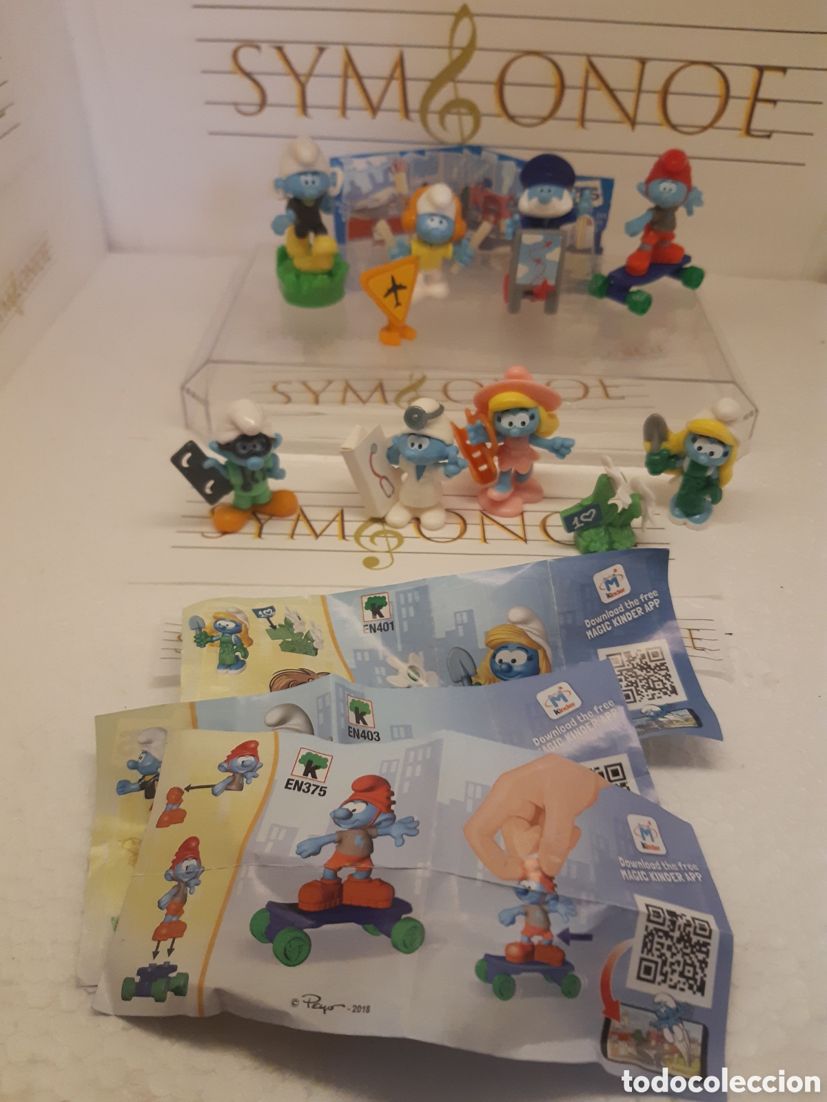 Figuras de goma Kinder: pitufos de Kinder Sorpresa - Foto 2