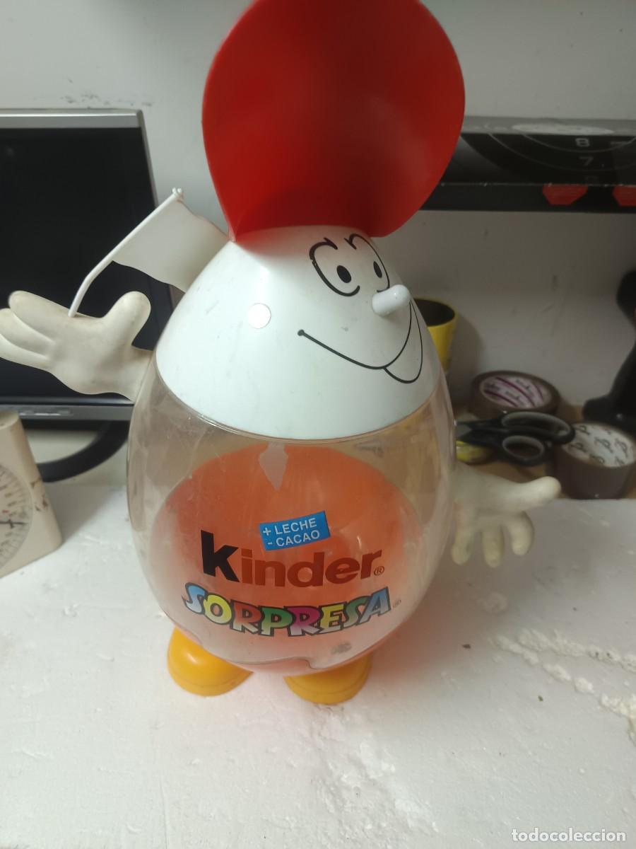 Figuras de Goma Kinder: Huevos exposici&oacute;n Kinder sorpresa