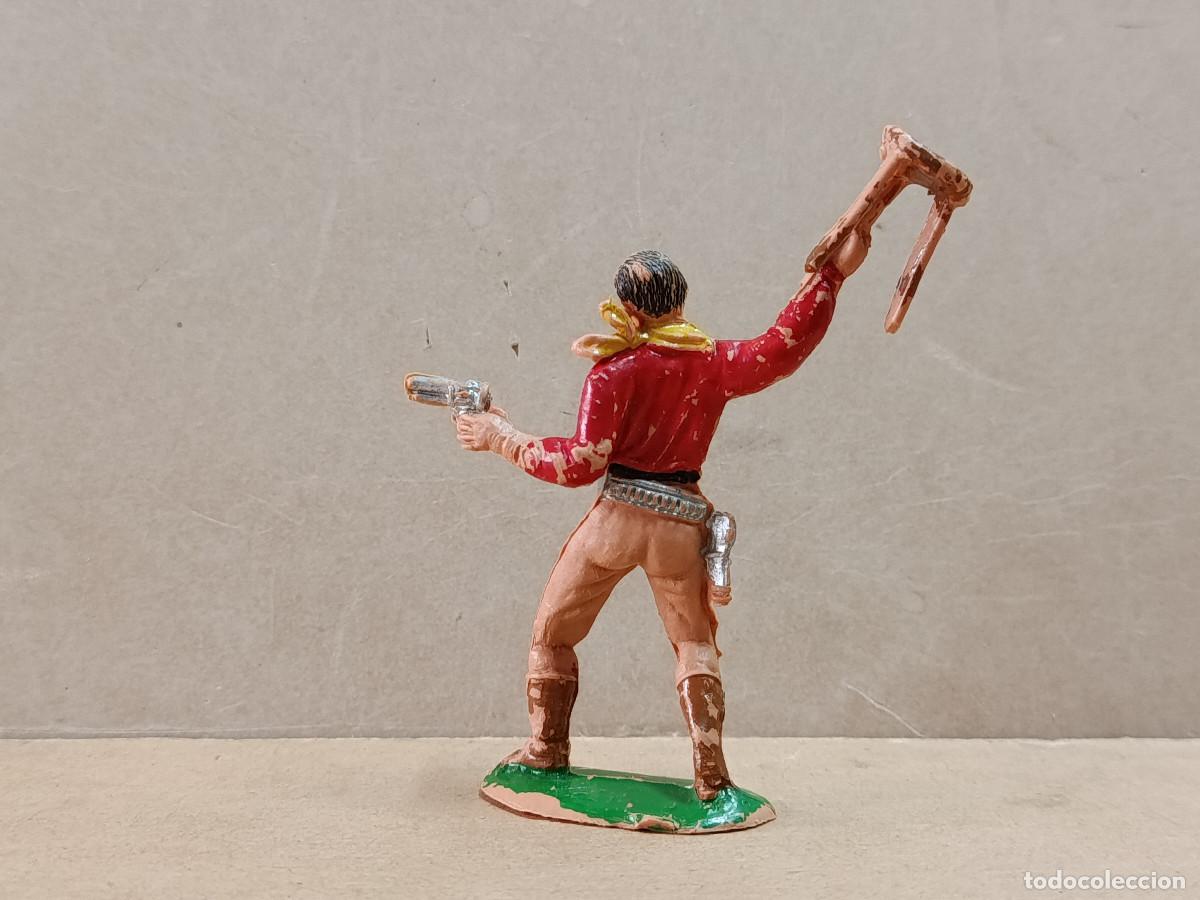 Figuras de goma y PVC: FIGURA DE PL&Aacute;STICO VAQUERO COMANSI - Foto 2