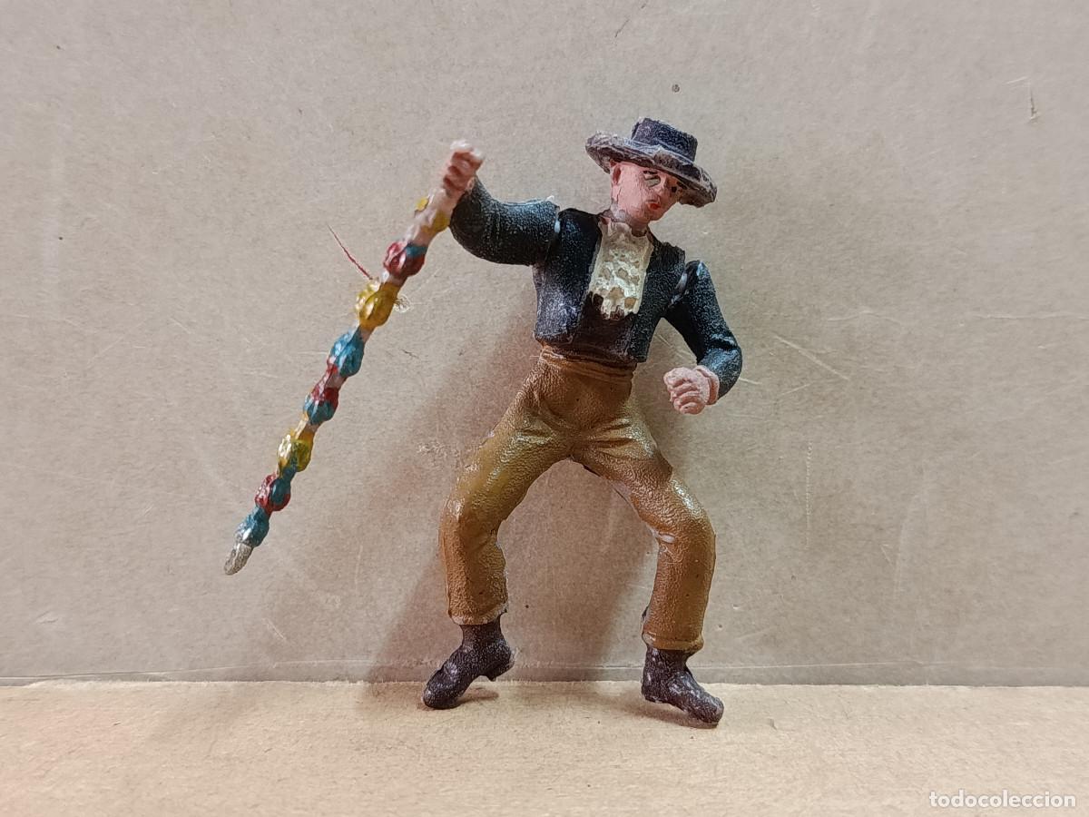 Gummi- und PVC-Figuren: FIGURA DE PL&Aacute;STICO PICADOR TEIXID&Oacute;