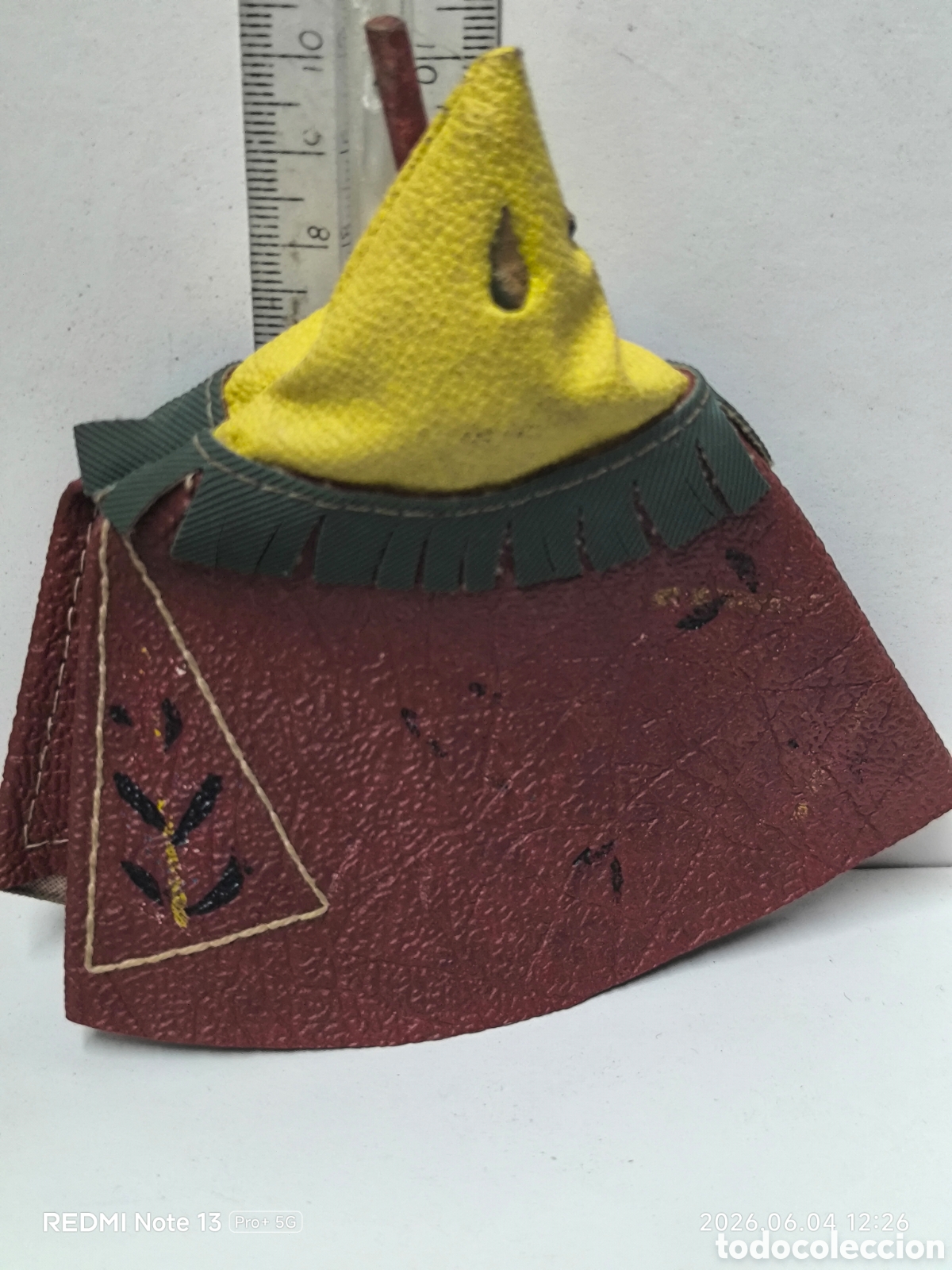 Figuras de goma y PVC: Tipi tienda india pech - Foto 2