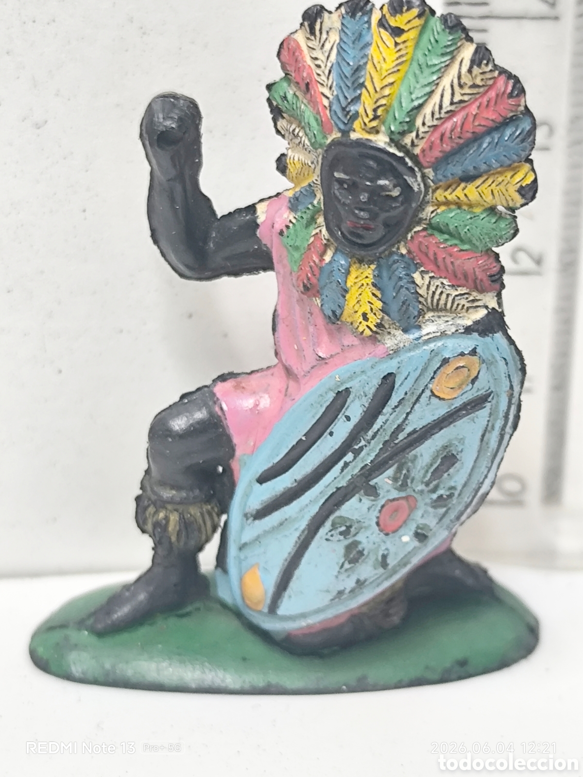 Figuras de Goma y PVC: FIGURA GUERRERO KAKUANA EN GOMA PECH,REAMSA,JECSAN