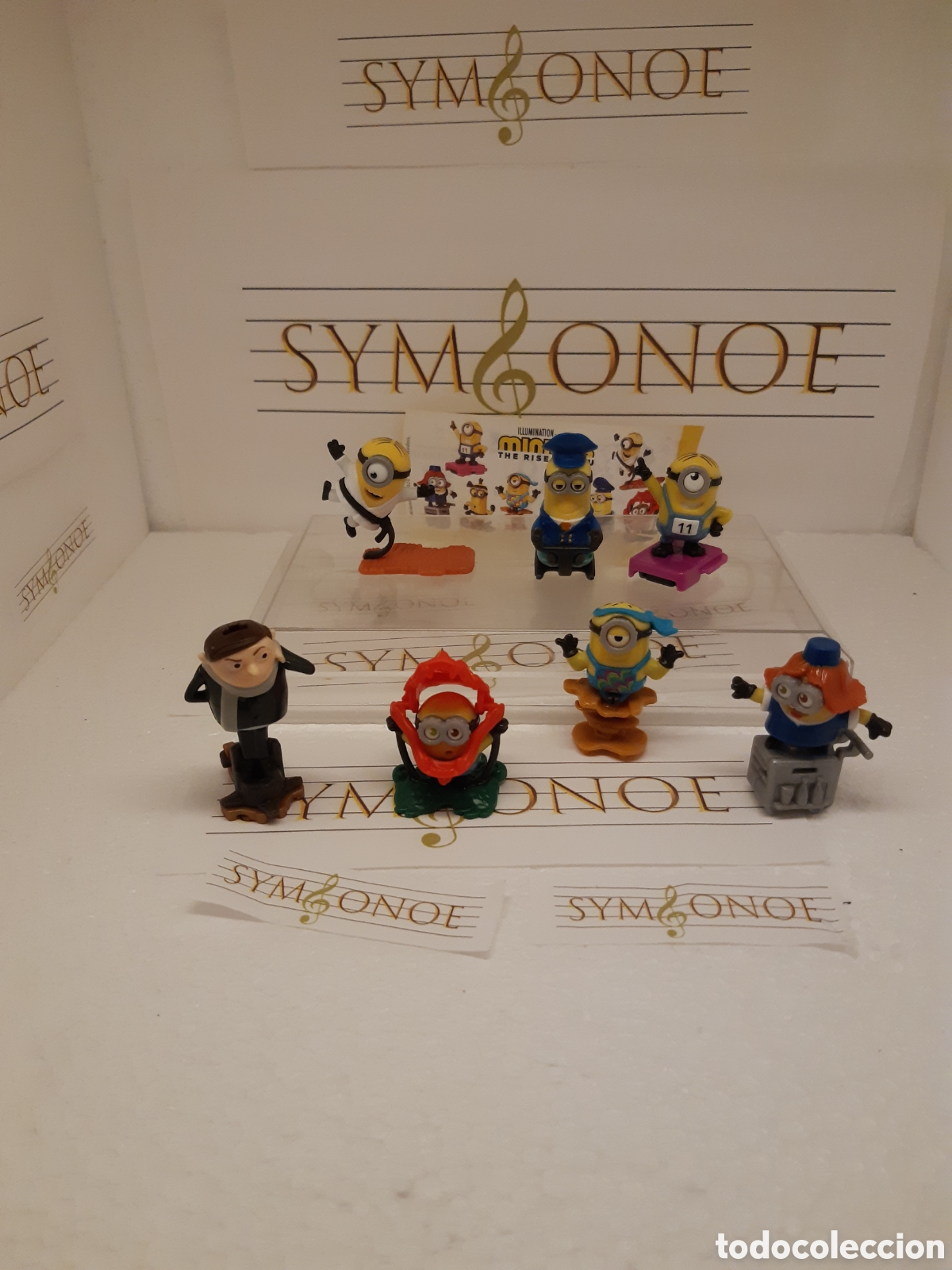 Figurines en Caoutchouc et PVC: Serie incompleta los minions Kinder Sopresa Disney