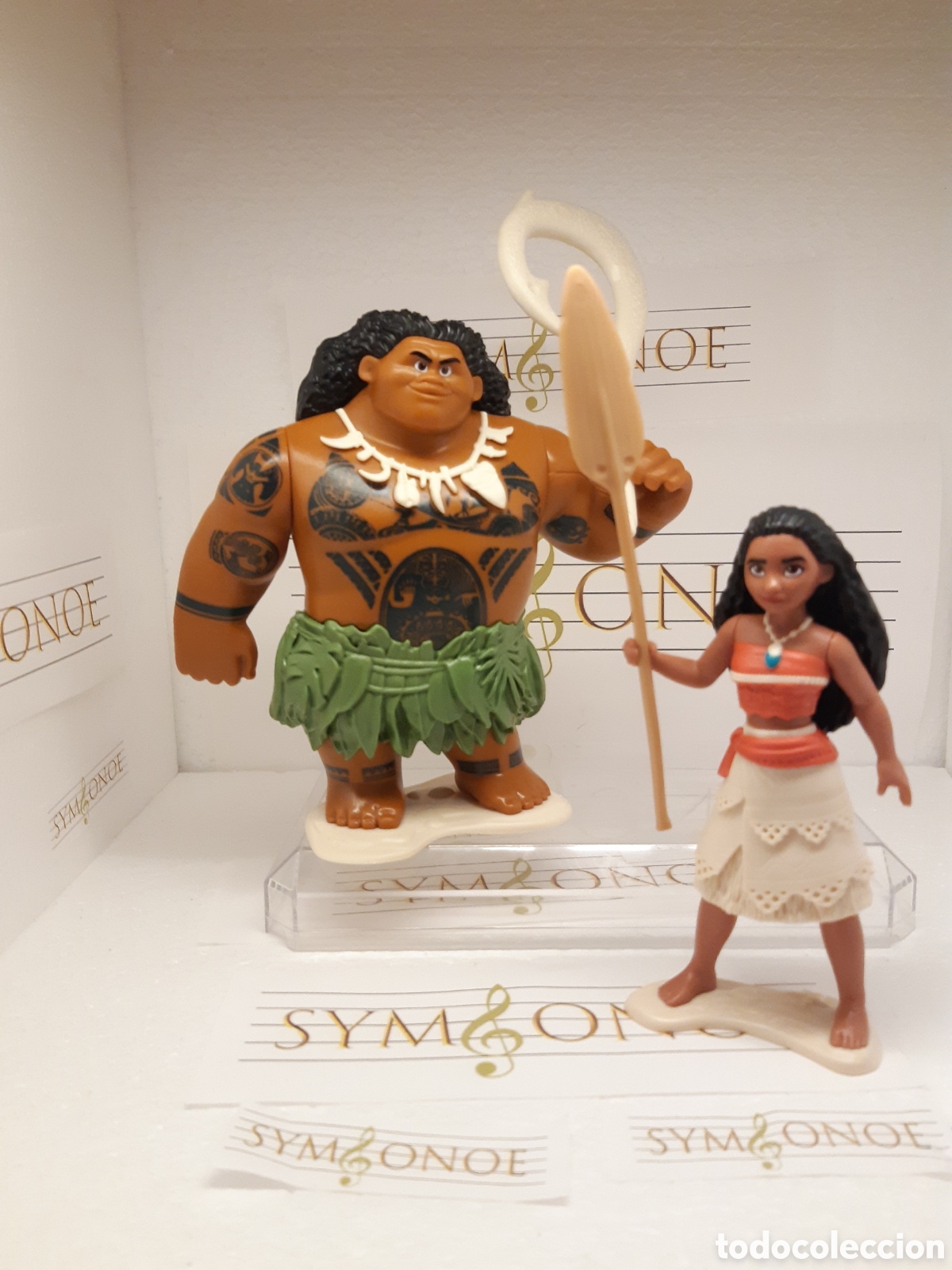 Figuras de Goma Kinder: Vaiana Maui kinder Sorpresa Maxi Disney