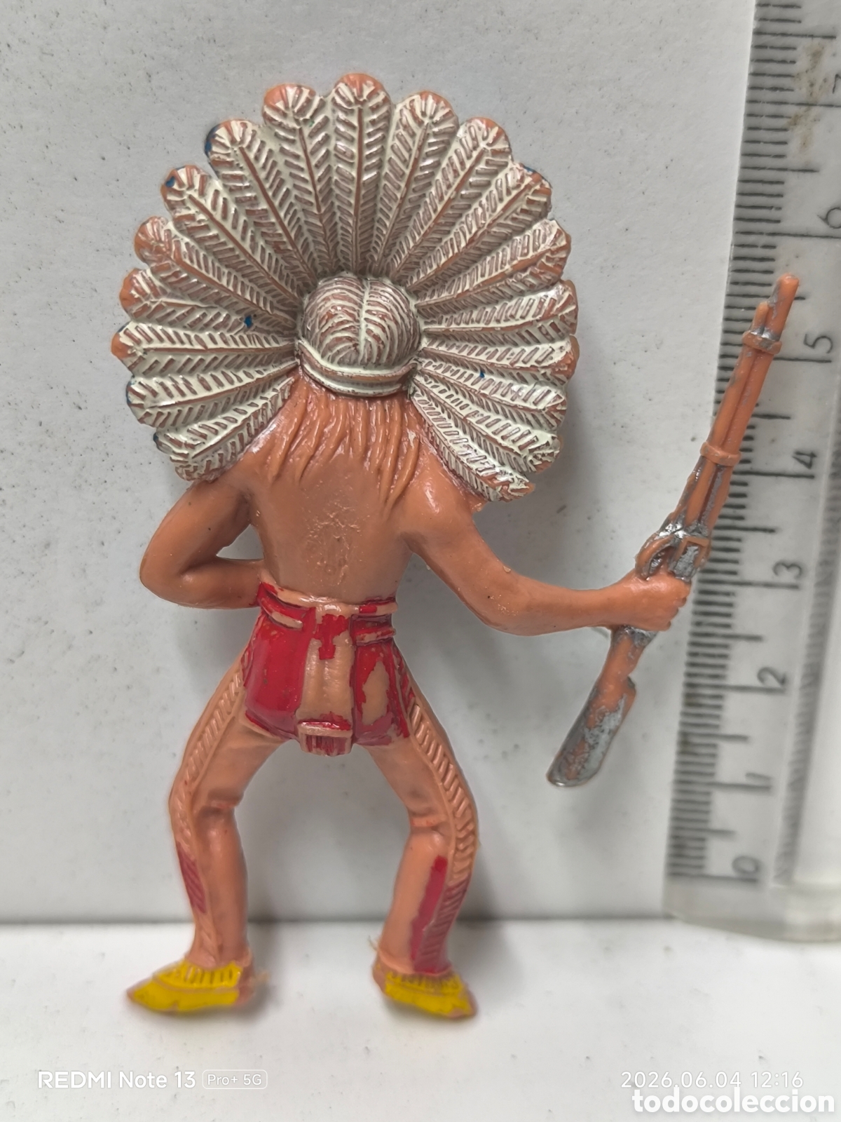 Figuras de goma y PVC: Guerrero indio pech? - Foto 2