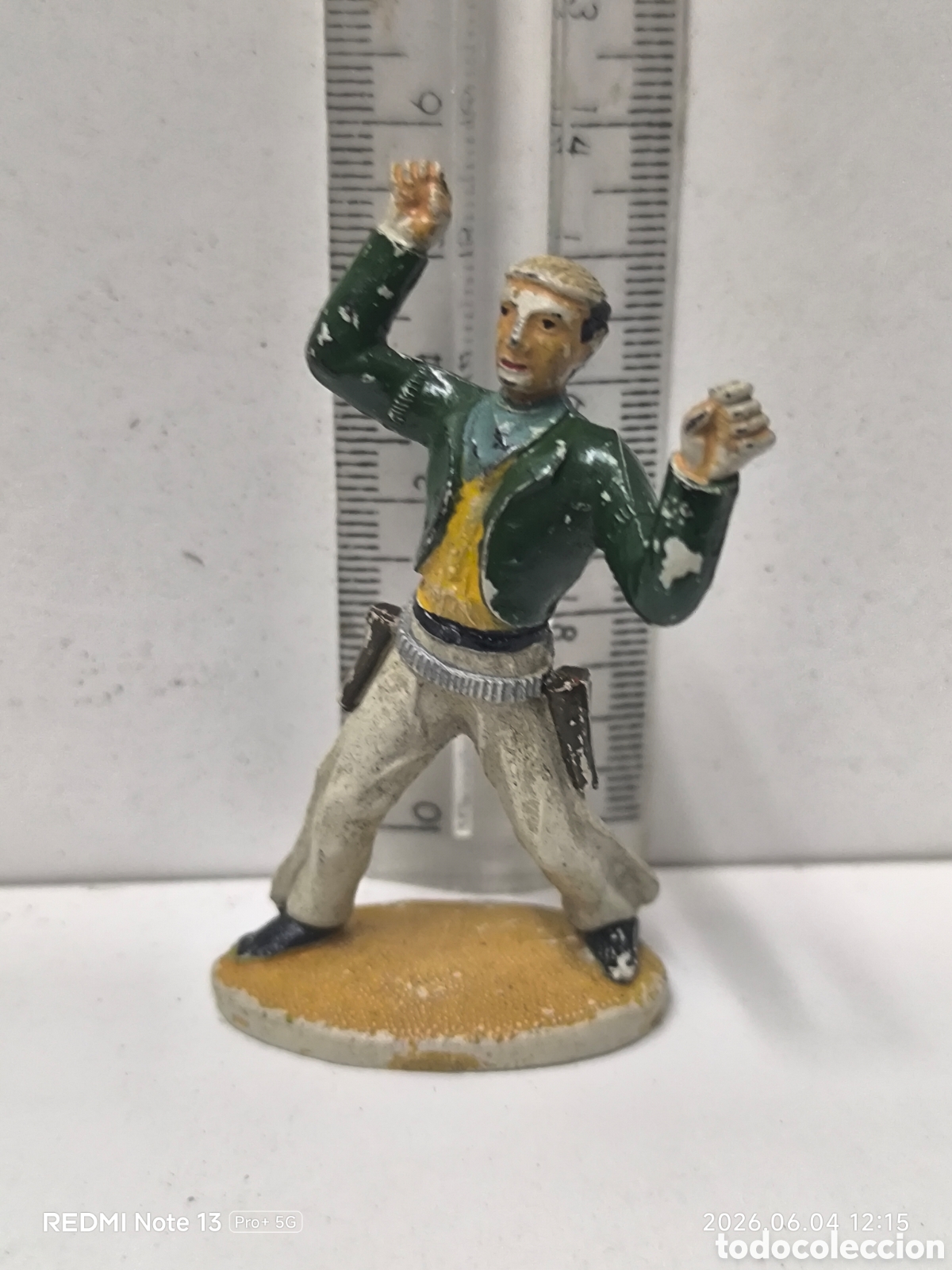 Figuras de Goma y PVC: Vaquero reamsa a&ntilde;os 60