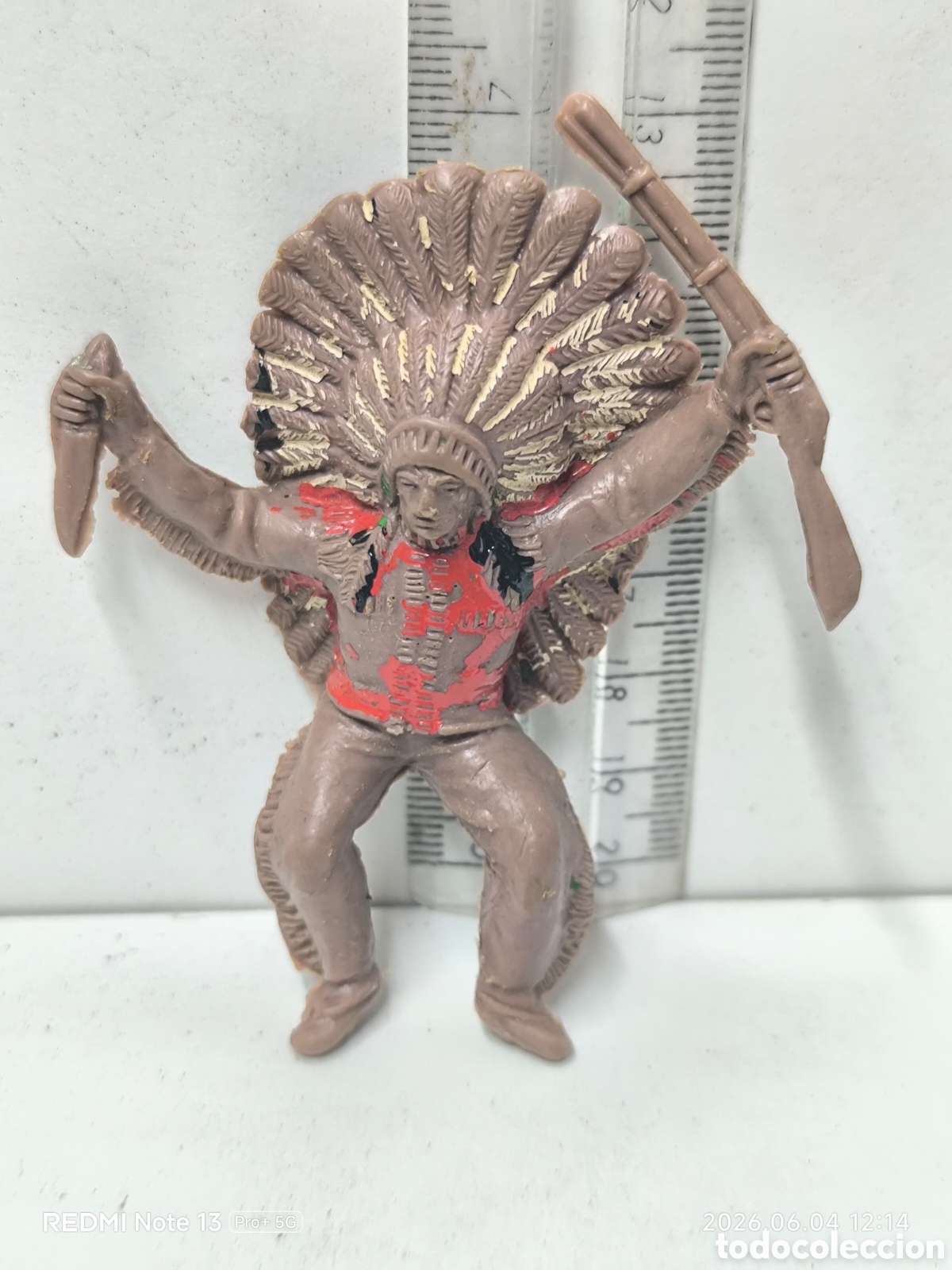 Figuras de Goma y PVC: Jefe indio comansi ++++