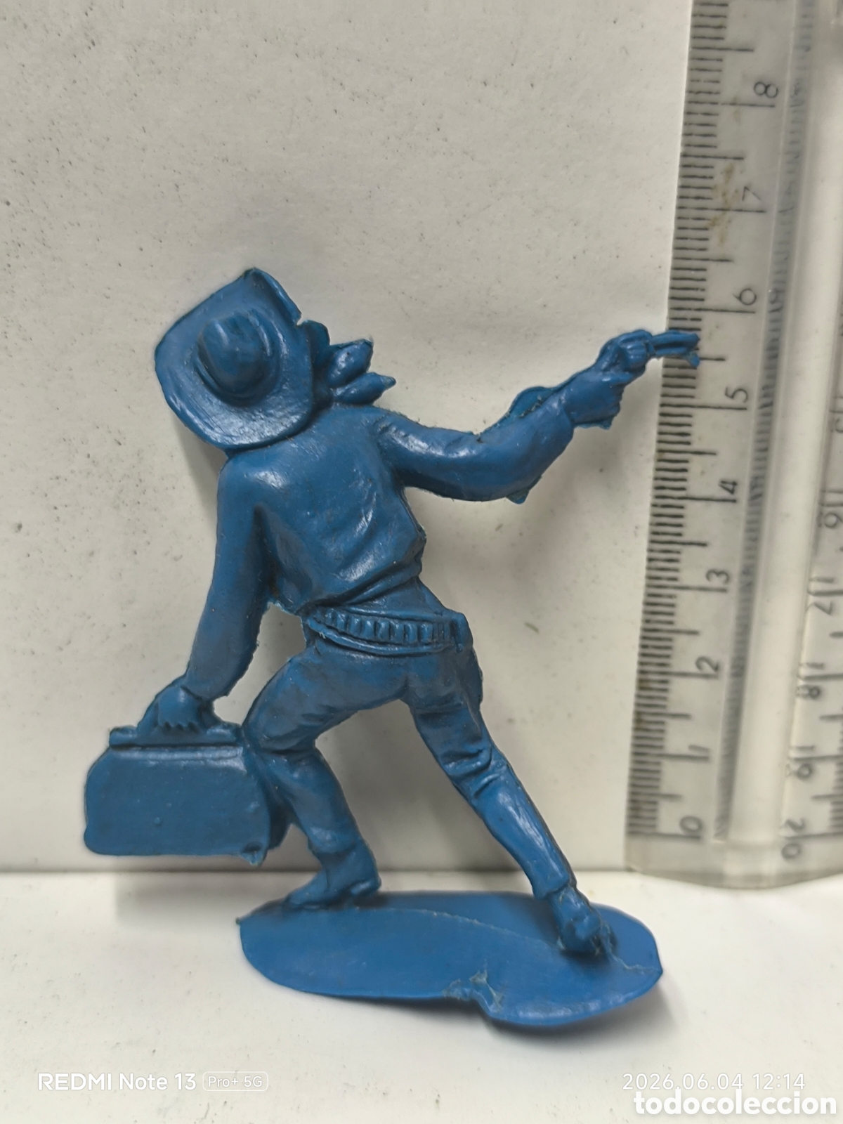 Figuras de goma y PVC: Vaquero ladr&oacute;n de bancos comansi - Foto 2