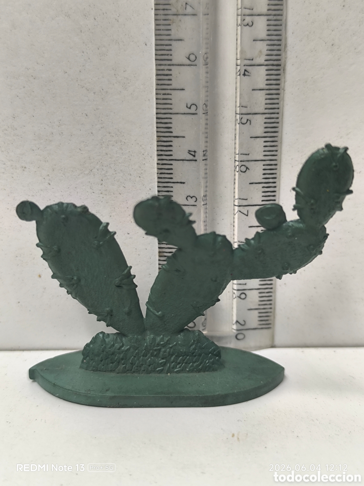 Figuras de Goma y PVC: Cactus jecsan o goma a&ntilde;os 60