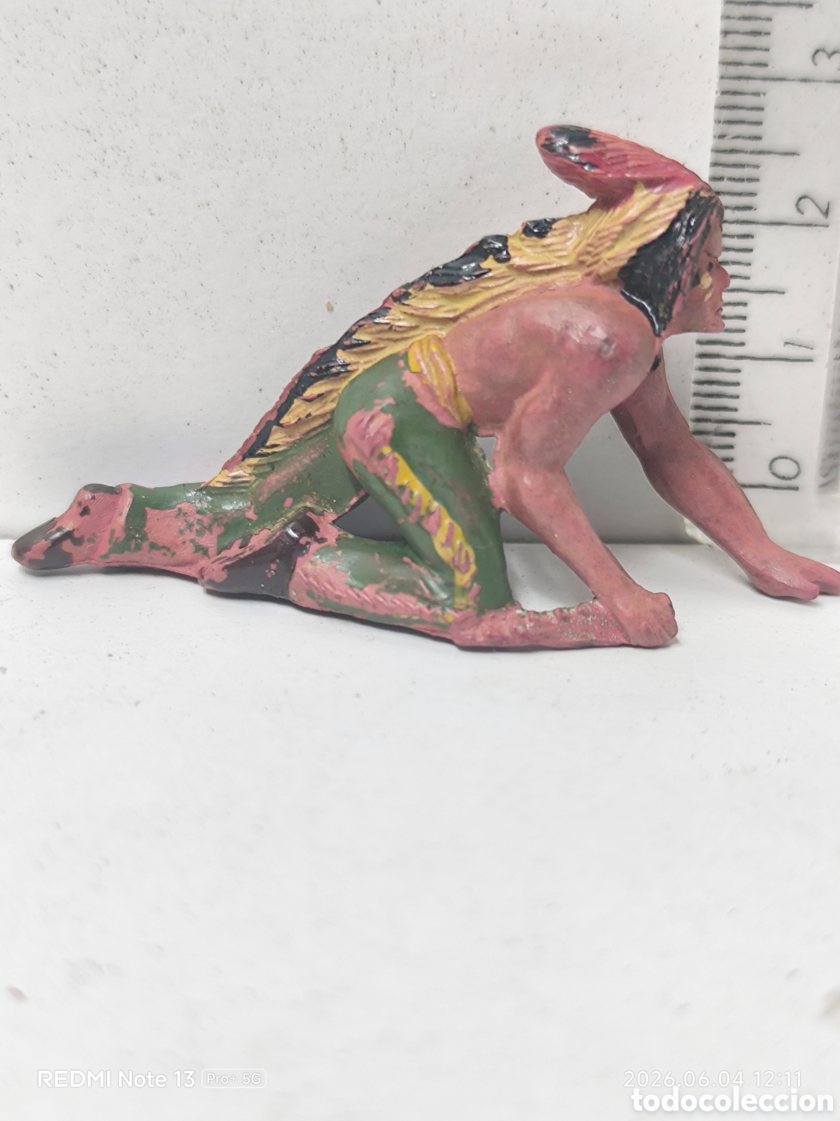 Figuras de Goma y PVC: Guerrero indio sigilo reamsa