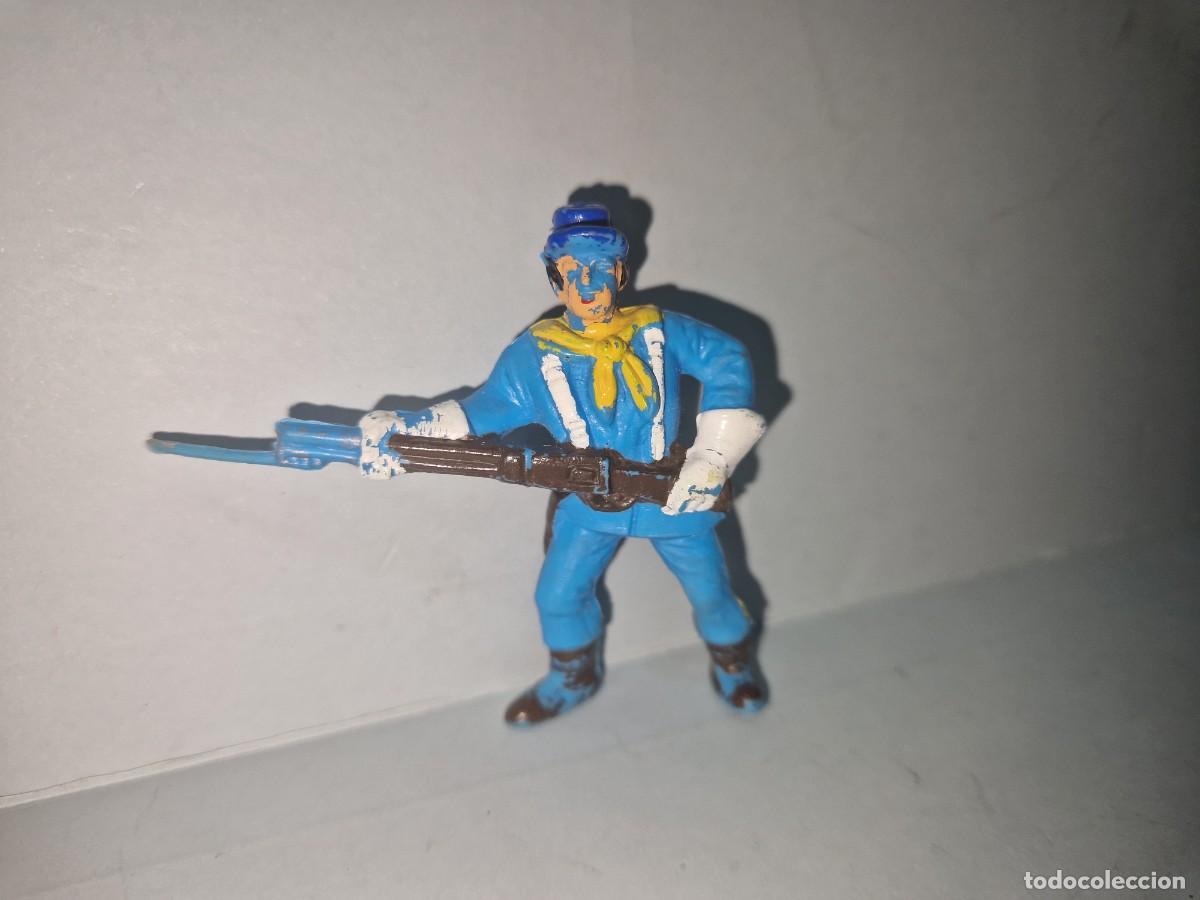 Figuras de Goma y PVC: SOLDADO FIGURA DEL OESTE, COMANSI