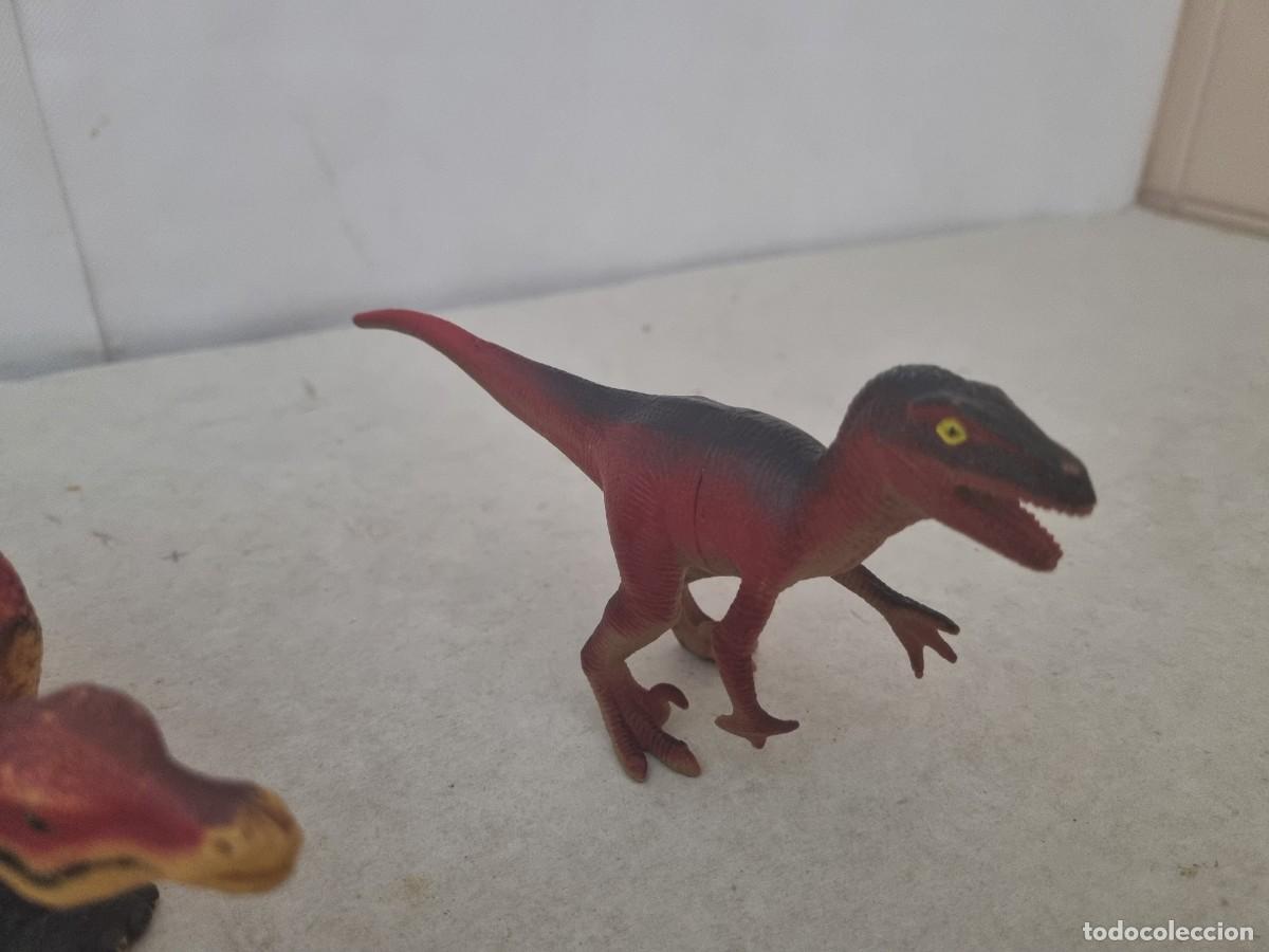 Figuras de goma y PVC: Lote de 5 dinosaurios de goma - Foto 5
