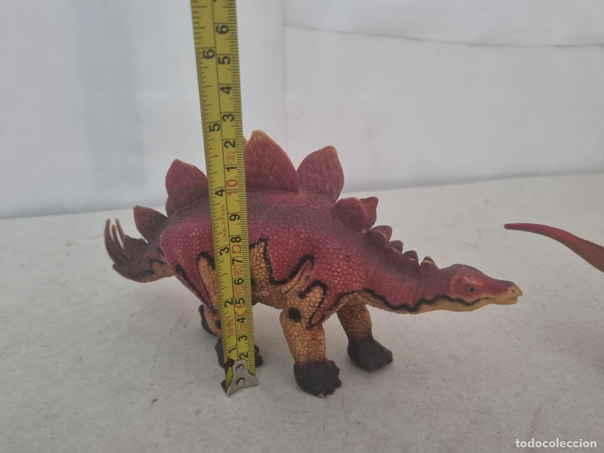 Figuras de goma y PVC: Lote de 5 dinosaurios de goma - Foto 13