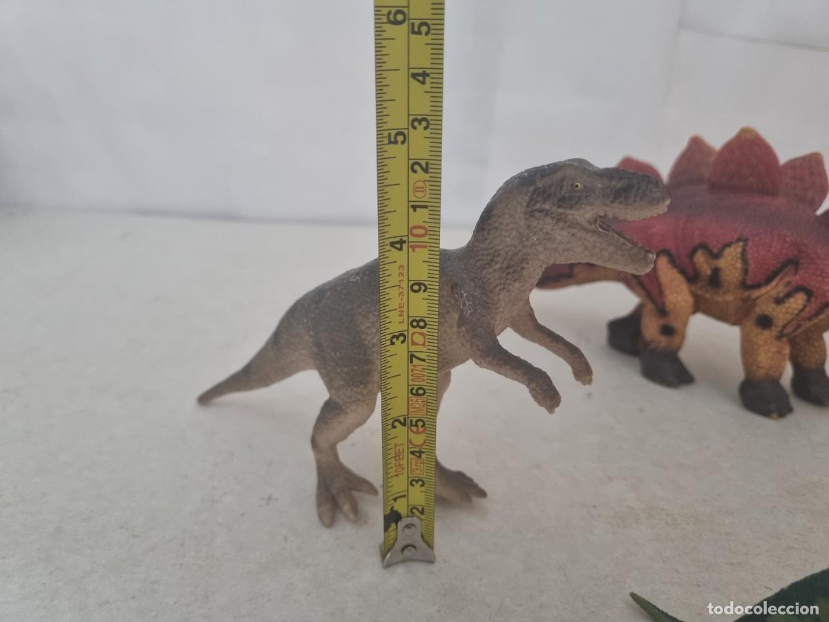 Figuras de goma y PVC: Lote de 5 dinosaurios de goma - Foto 14