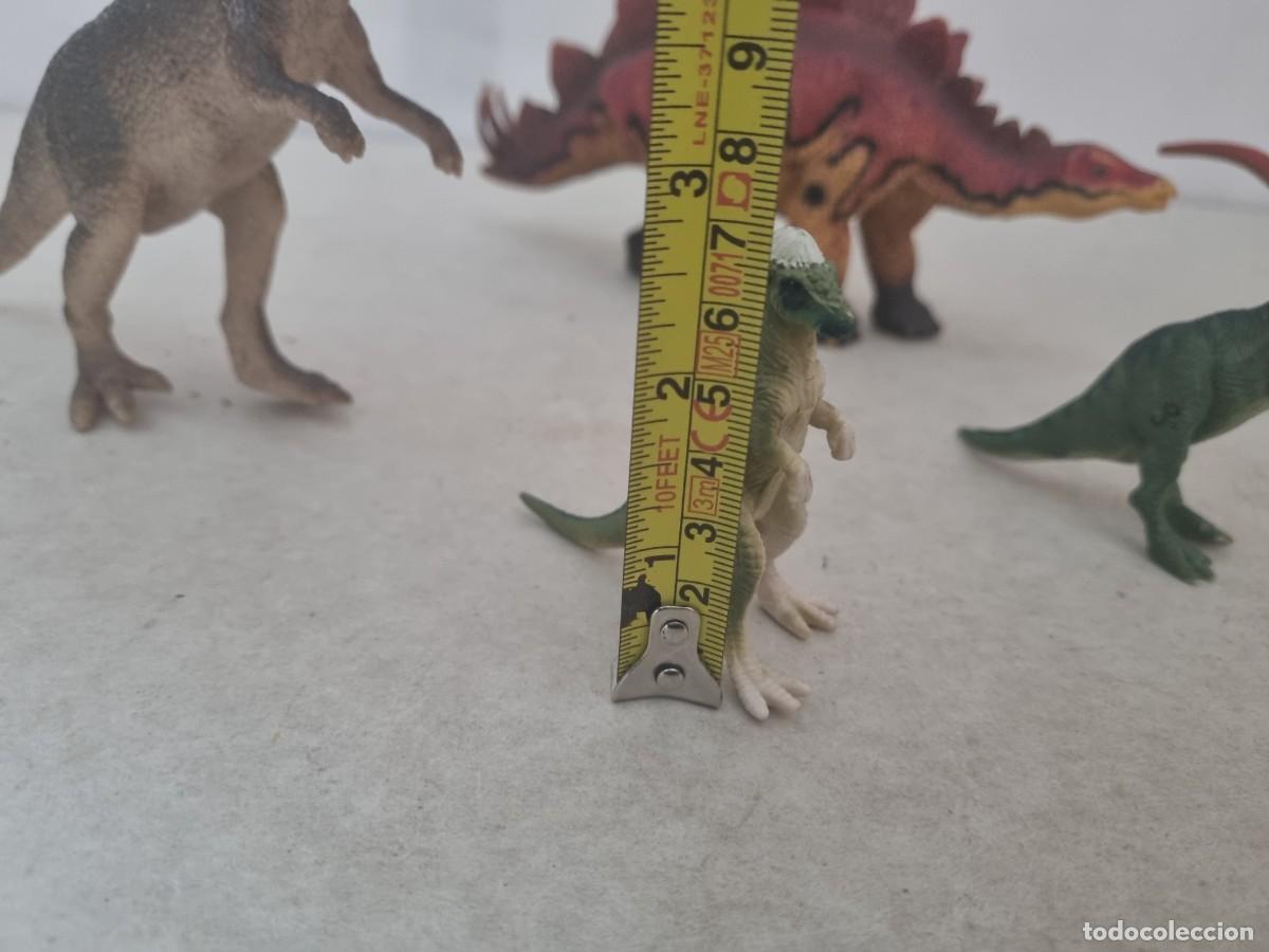 Figuras de goma y PVC: Lote de 5 dinosaurios de goma - Foto 15