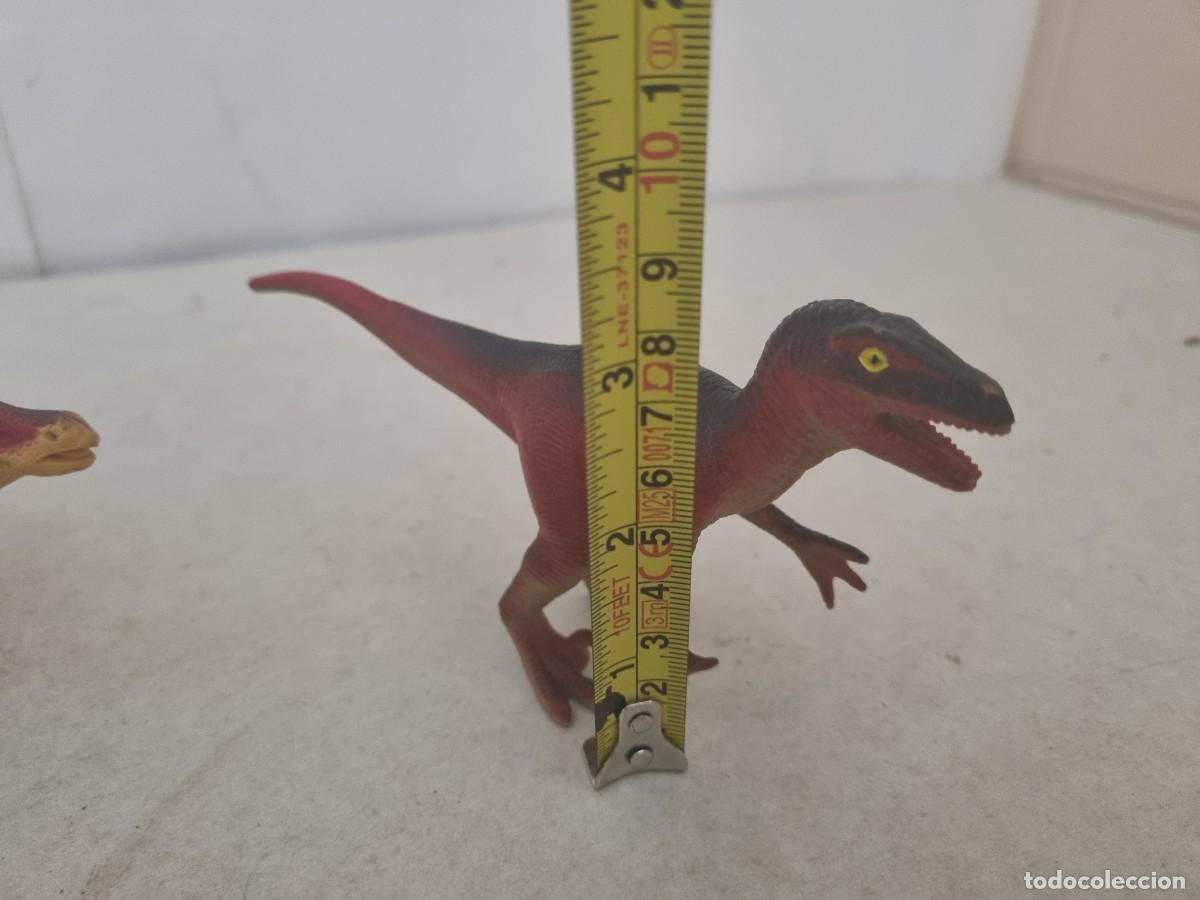 Figuras de goma y PVC: Lote de 5 dinosaurios de goma - Foto 17
