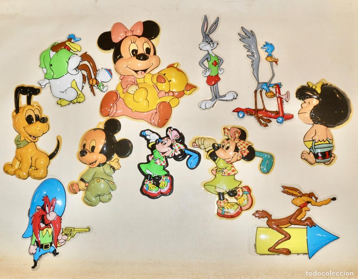 Figuras de Goma y PVC: 11 Siluetas dibujos animados Mirete Disney