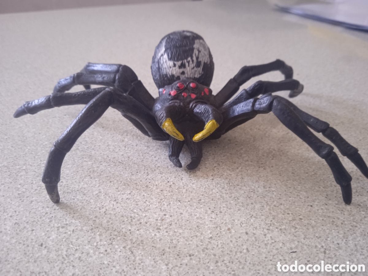 Figuras de goma y PVC: TAR&Aacute;NTULA GOMA 15 CMC. - Foto 2