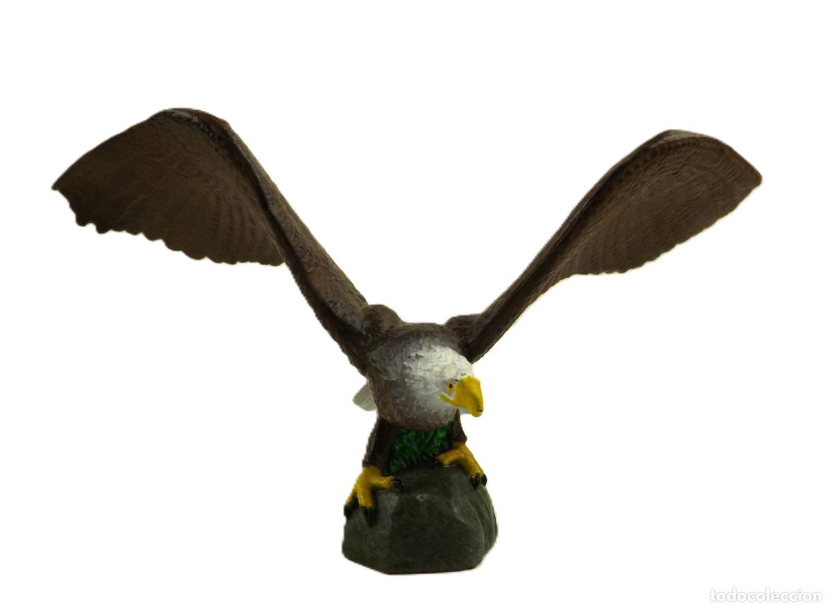Figuras de Goma y PVC: Original Papo 2005 &Aacute;guila cabeza blanca