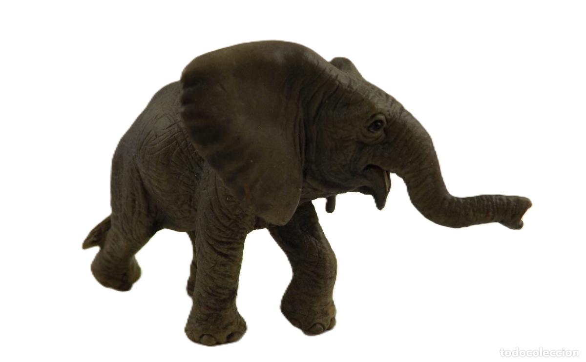 Figuras de Goma y PVC: Original Schleich cr&iacute;a de de elefante
