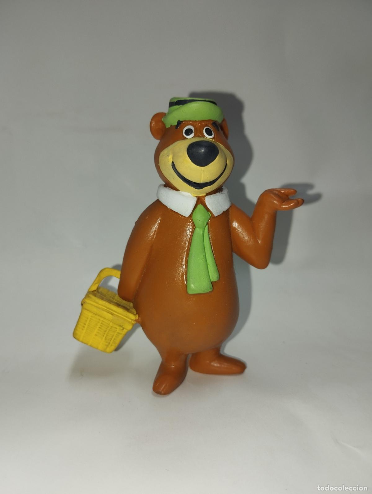 Figuras de Goma y PVC: Figura de goma oso yogui vintage
