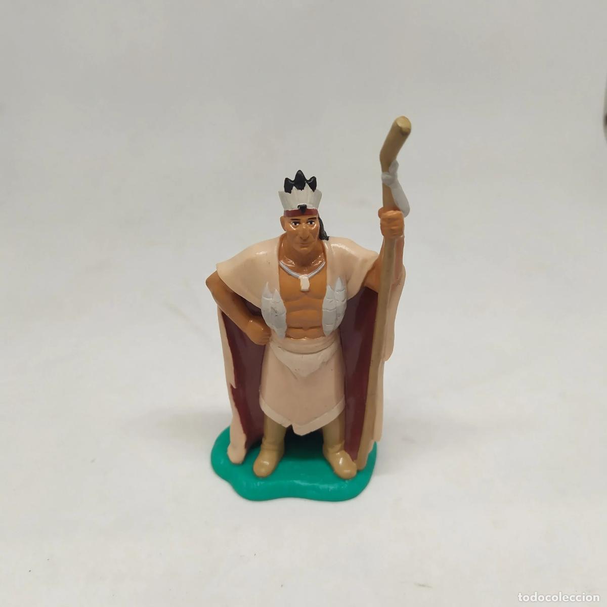 Figuras de Goma y PVC: Mu&ntilde;eco PVC disney jefe powhatan