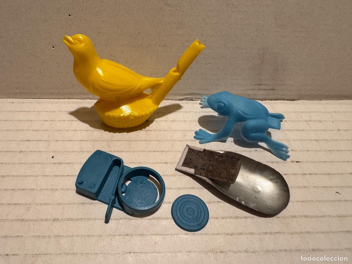 Figuras de Goma y PVC: LOTE 4 JUGUETES QUIOSKO A&Ntilde;OS 60/70