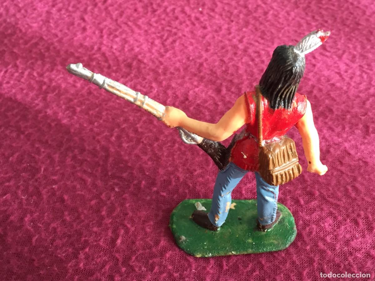 Figuras de goma y PVC: COMANSI OESTE - INDIO MINGO CON RIFLE - Foto 3