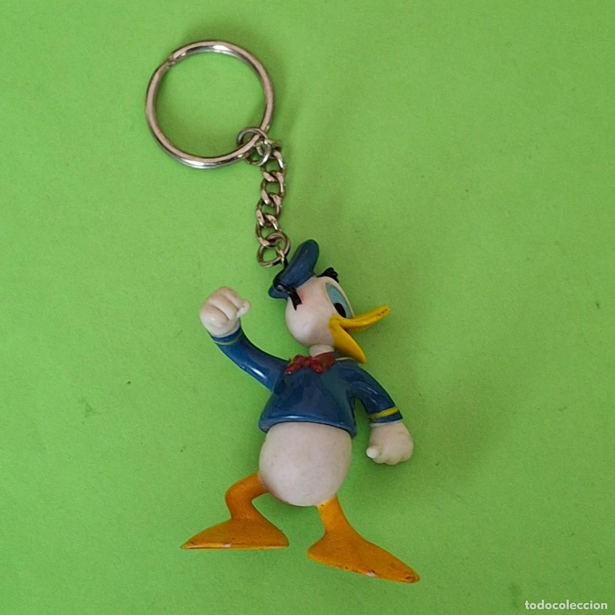 Figuras de Goma y PVC: LLAVERO - FIGURA GOMA PVC PATO DONALD WALT DISNEY