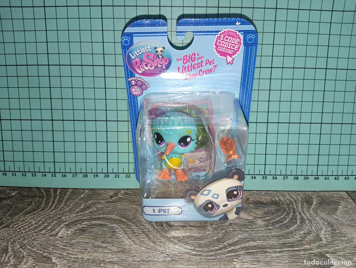 Figuras de Goma y PVC: Mu&ntilde;eco figura Littlest Pet Shop P&aacute;jaro Kiwi serie 2