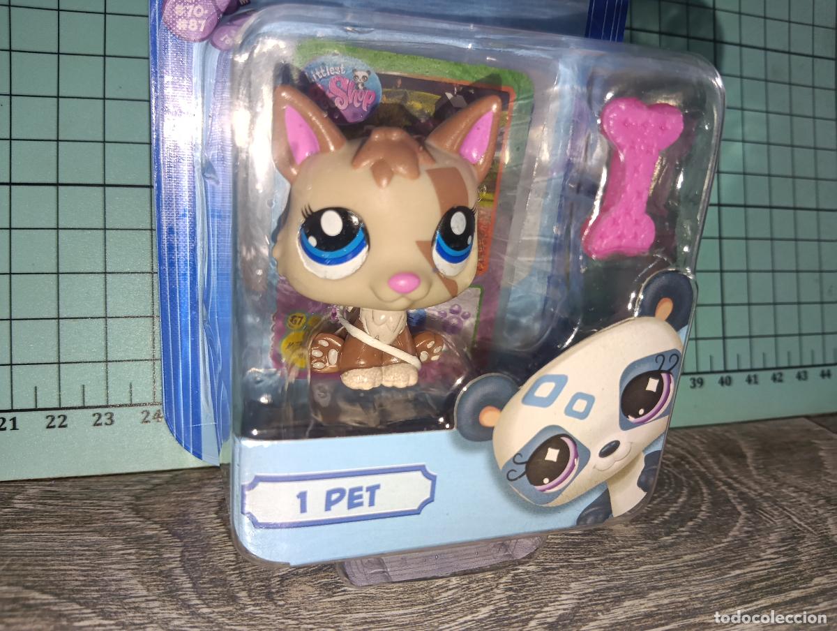 Figuras de Goma y PVC: Mu&ntilde;eco figura Littlest Pet Shop perro serie 2