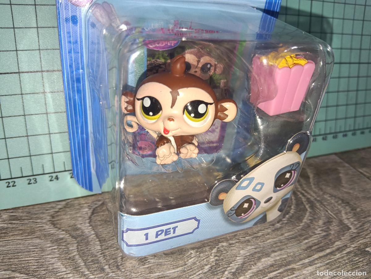 Figuras de Goma y PVC: Mu&ntilde;eco figura Littlest Pet Shop monito serie 2