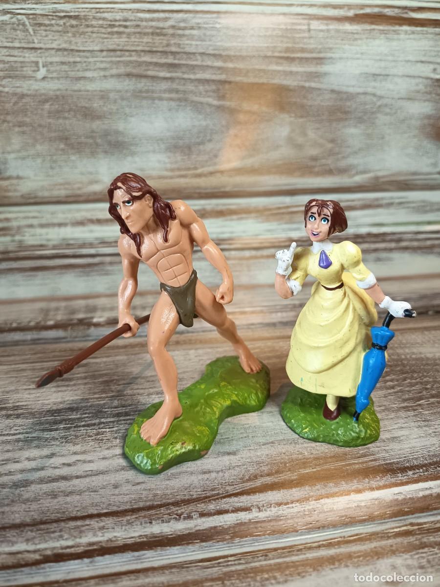 Figuras de Goma y PVC: Figuras pvc Disney Tarz&aacute;n y Jane