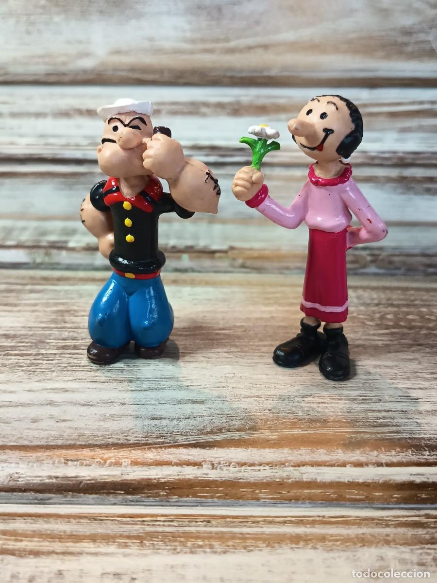 Figuras de Goma y PVC: Figuras Popeye y Olivia Comics Spain