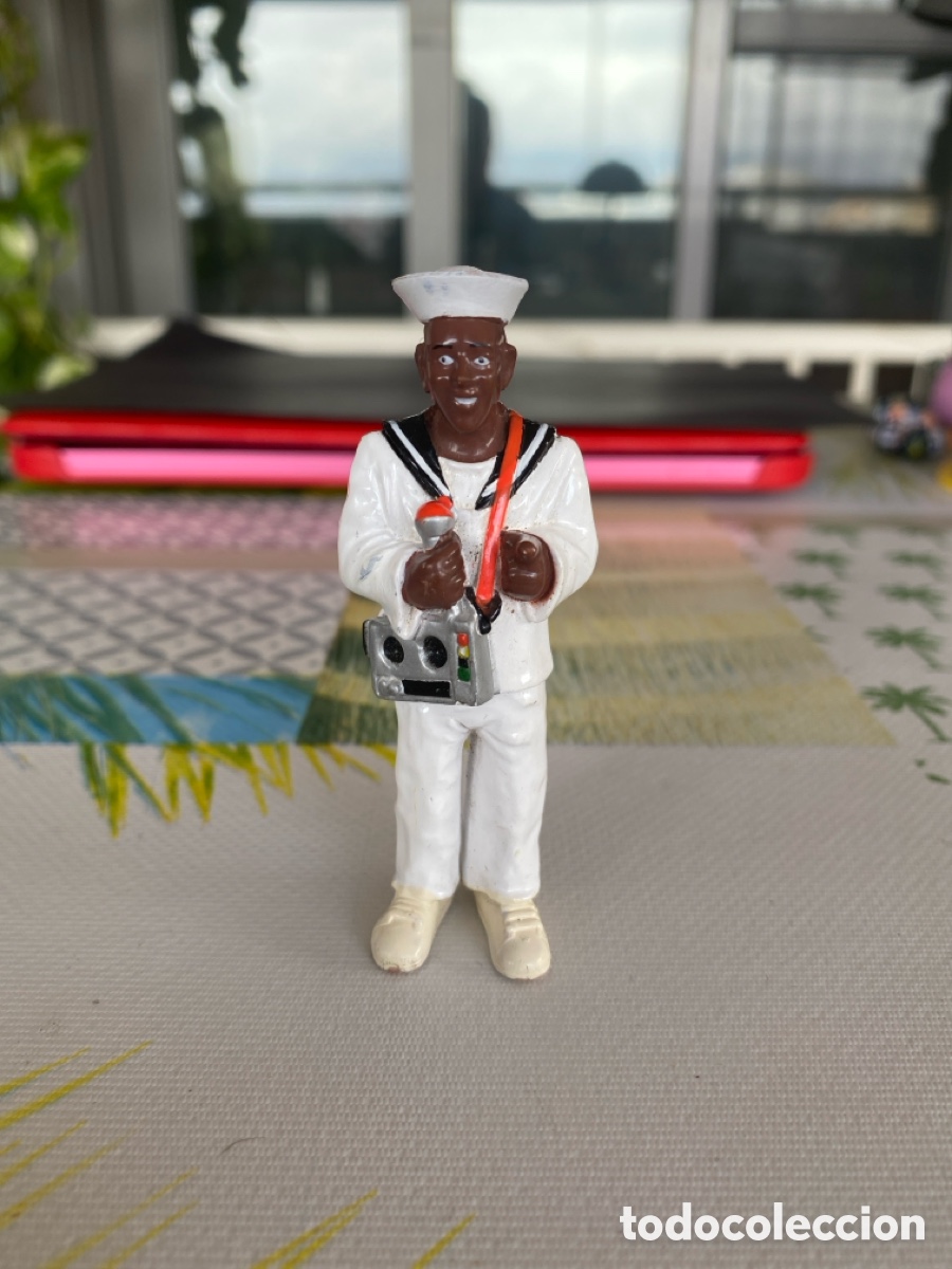 Figuras de Goma y PVC: Figura pvc Marinero blanco