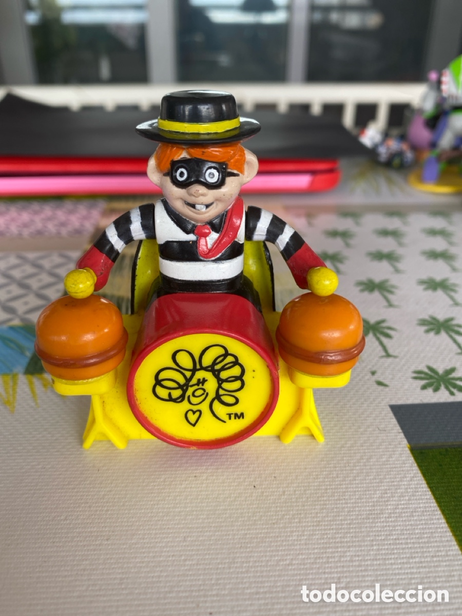Figuras de Goma y PVC: Figura pl&aacute;stico McDonald payaso