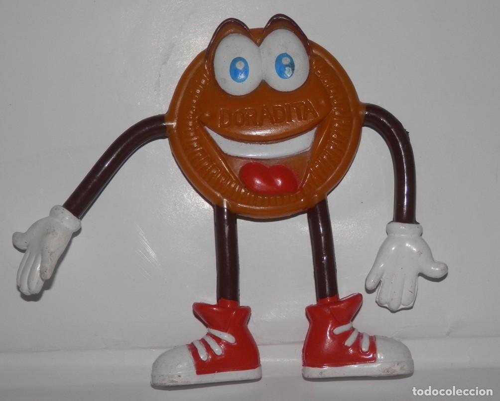 Figuras de Goma y PVC: FIGURA DE PVC GALLETAS DORADITA