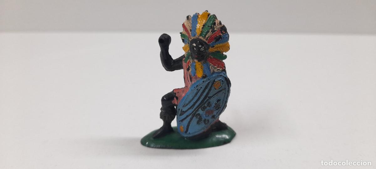 Figuras de Goma y PVC: GUERRERO KAKUANA . REALIZADO POR PECH . ORIGINAL A&Ntilde;OS 50 EN GOMA